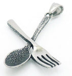 The Spoon and Fork Pendant